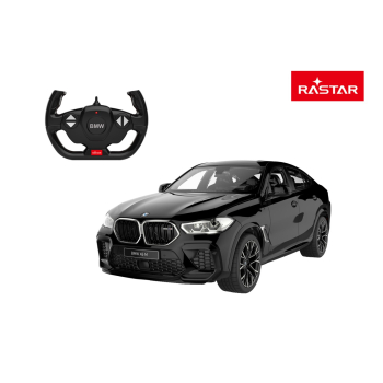 BMW X6 M czarny RASTAR model 1:14 Zdalnie sterowane auto + Pilot 2,4 GHz